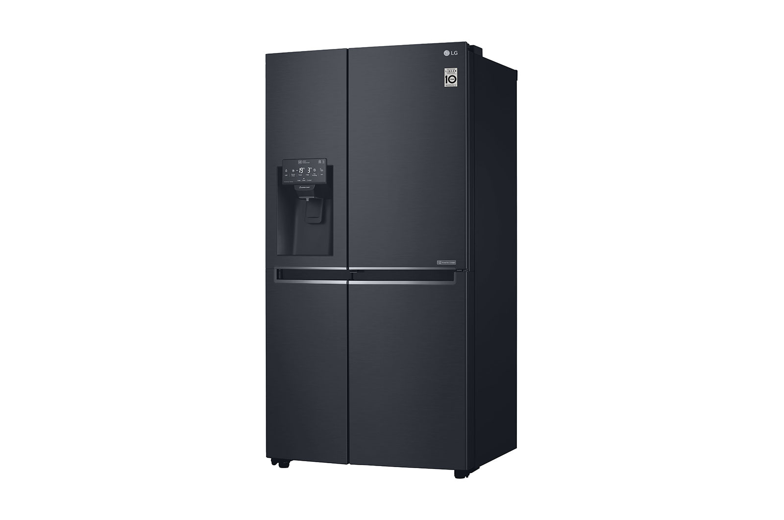 LG GSJ761MCUZ side-by-side køle-fryseskab Fritstående 621 L F Sort